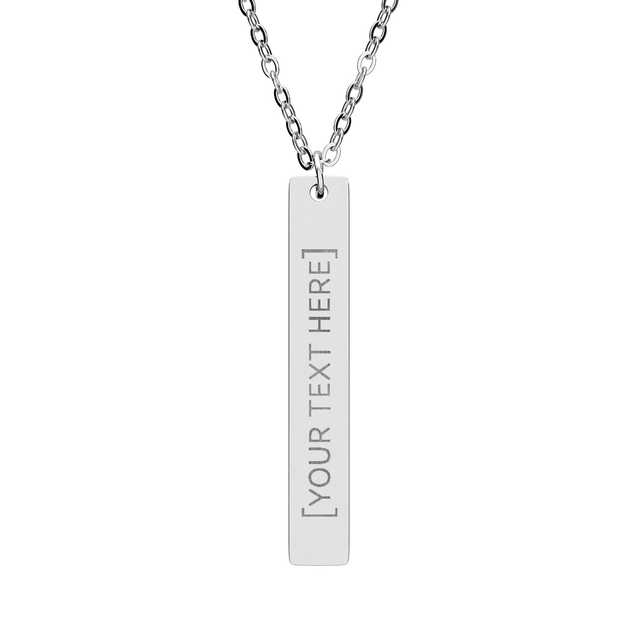 Vertical Bar Necklace