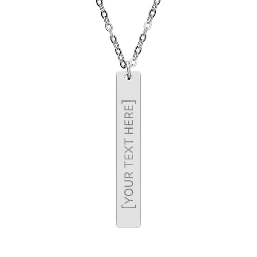Vertical Bar Necklace