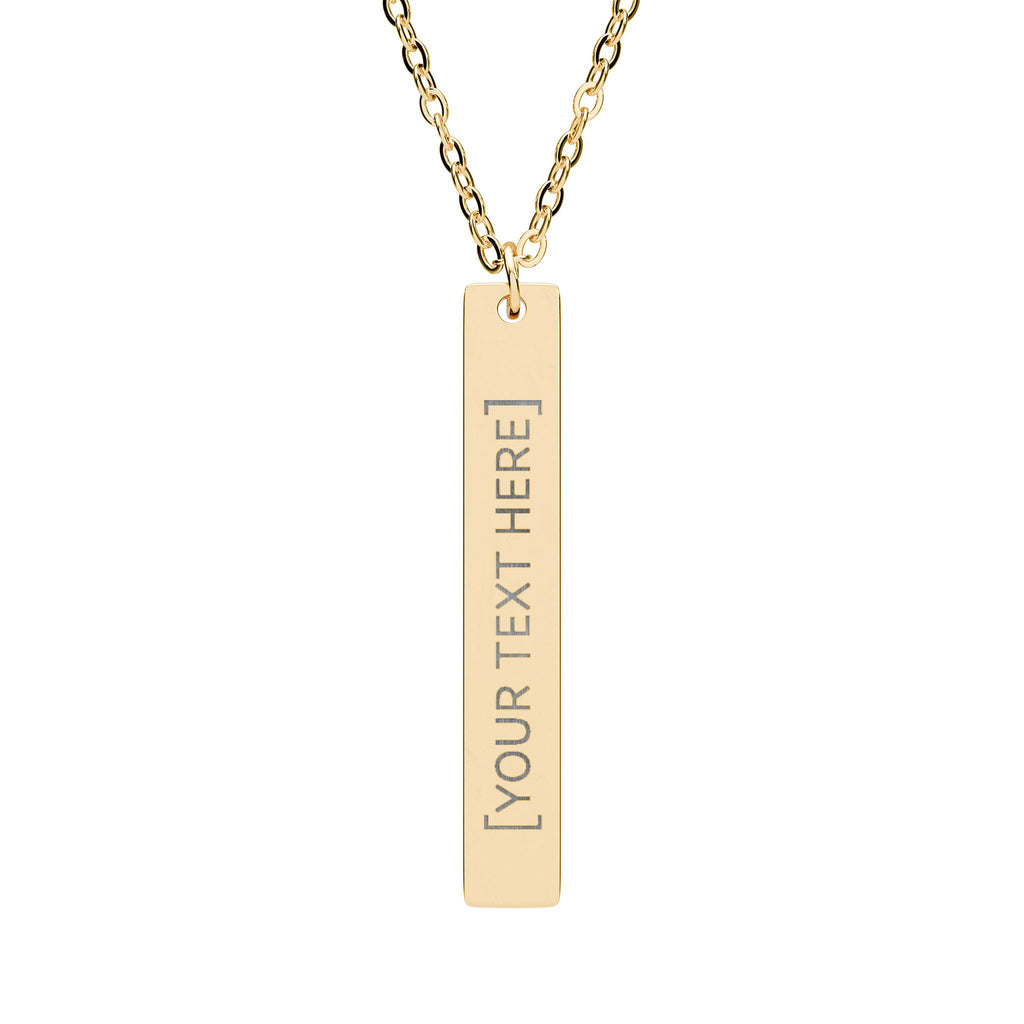 Vertical Bar Necklace
