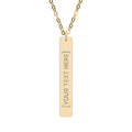 Vertical Bar Necklace