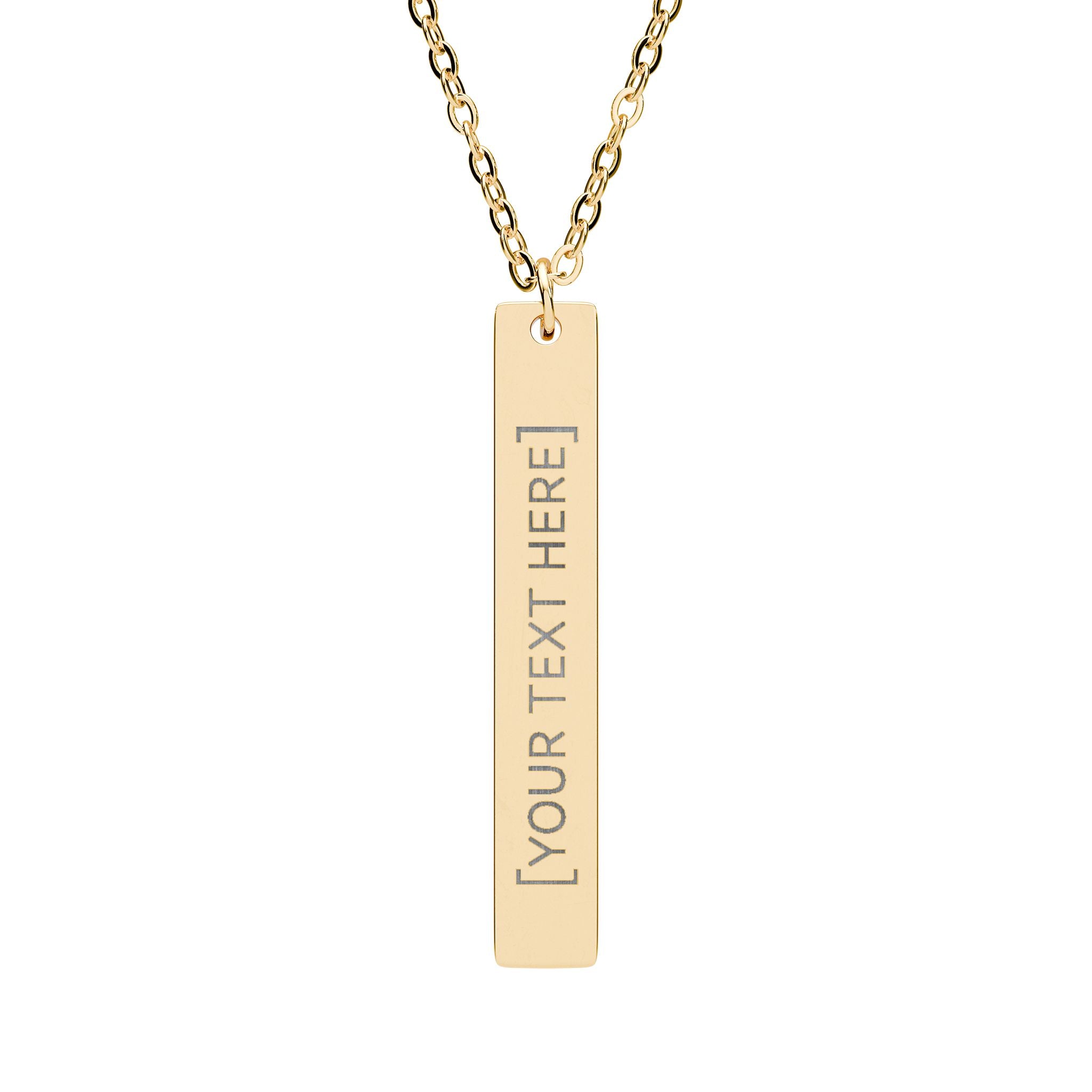 Vertical Bar Necklace
