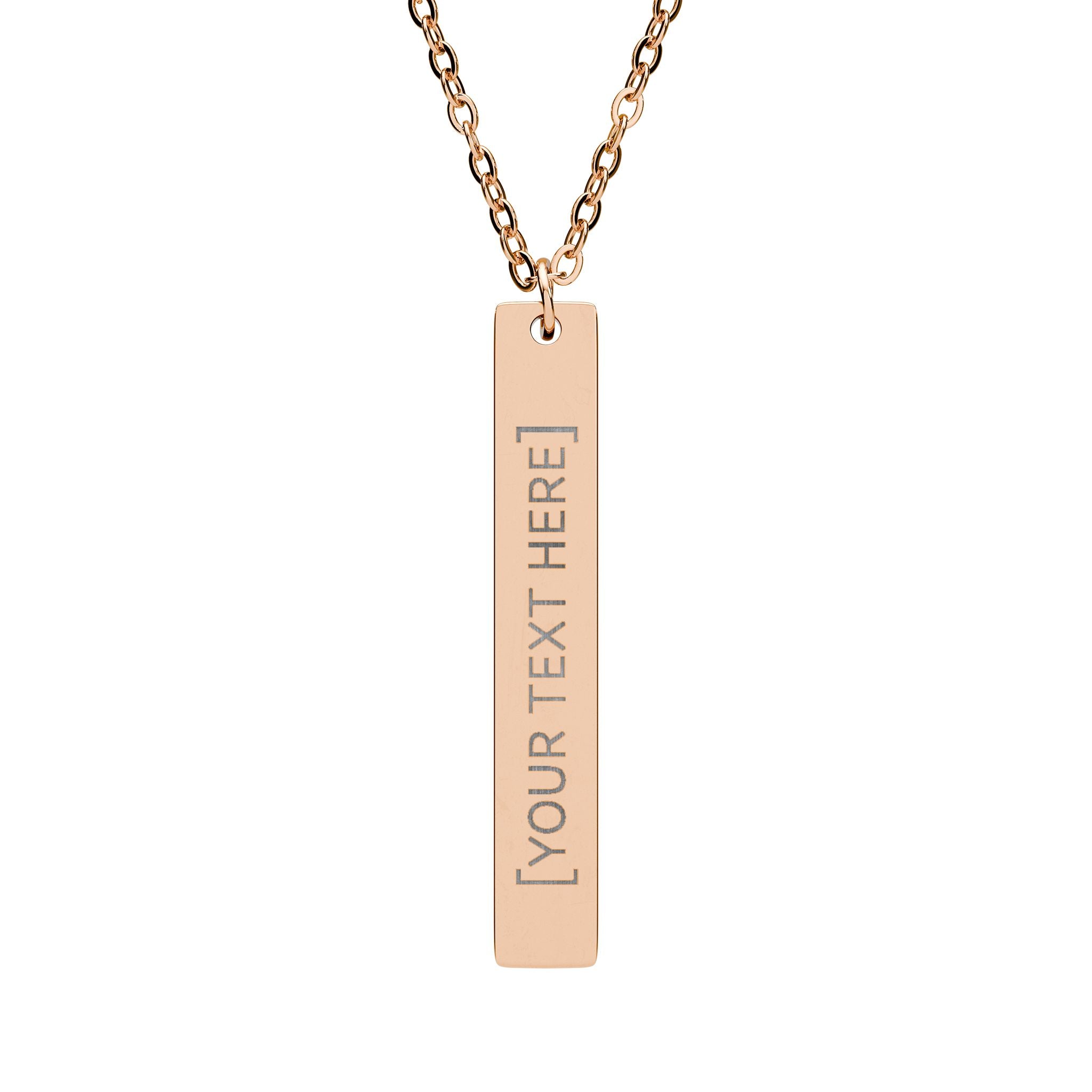 Vertical Bar Necklace